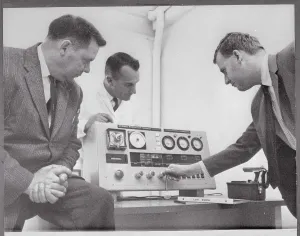 Food Preservation Methods Impressions: Men Checking a Control Panel