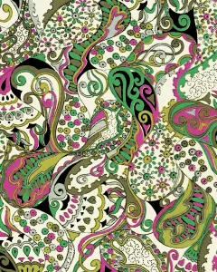 Retro Art Illustrations Impressions: Pattern