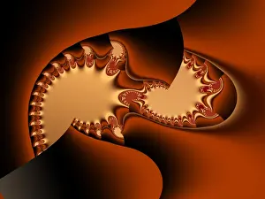 Computer Generated Images Impressions: Fractal object