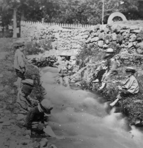 Childhood Nostalgia Photography Impressions: River Children