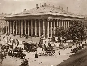 Sepia Toned Images Impressions: La Bourse