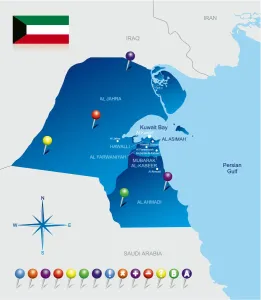 Carte Impressions: Carte de l'Irak