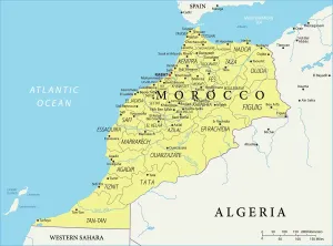 Carte de Référence du Maroc.