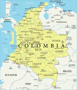 Colombie Impressions: Carte de Référence de la Colombie