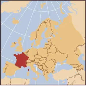 Vintage World Map Collection Impressions: Georgia Republic reference map