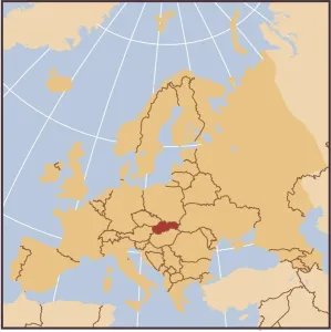 European Country Maps Impressions: Lithuania reference map