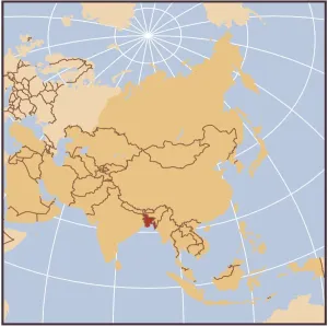 Carte Impressions: Carte de référence du Myanmar (Birmanie).