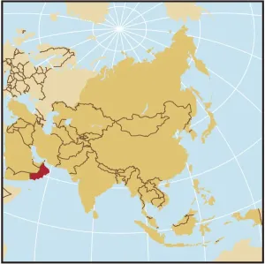 Middle East Cartography Impressions: Oman reference map