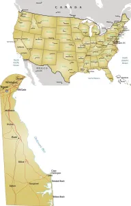 Vintage Map Art Impressions: Reference Maps, 134435482