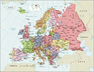 Fine Art Storehouse Maps Impressions: Reference Maps