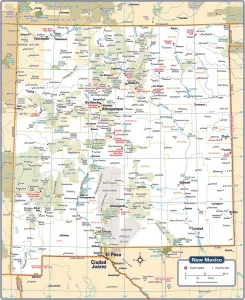 Custom Map Artwork Impressions: Reference Maps