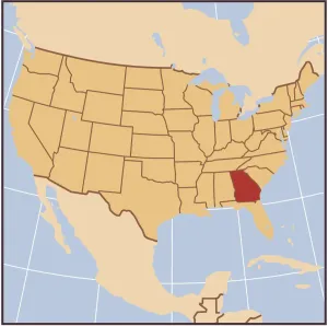 South Carolina Map Impressions: South Carolina reference map