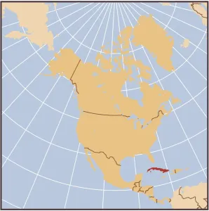 American Geography Map Impressions: United States reference map