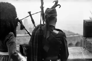 Stirling Impressions: Joueur de cornemuse.