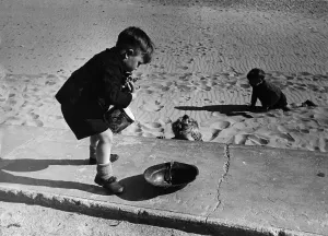 Children Playing On The Beach Impressions: Children On Beach
