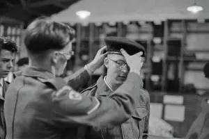 Getty Images Hulton Archive Impressions: Conscript With Beret