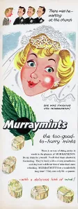 Vintage Advertising Artwork Impressions: Murraymints