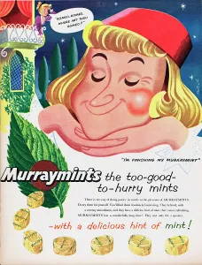 Retro Advertising Art Impressions: Murraymints