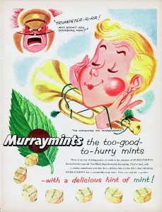Vintage Advertisement Impressions: Murraymints