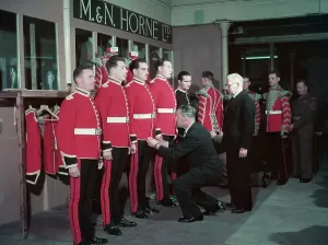 Queen Elizabeth II Coronation Day Impressions: Troops Fitting