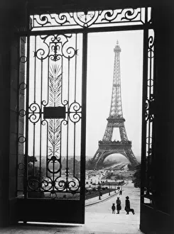 La Tour Eiffel.