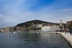 Waterfront Cityscape Photography Impressions: View of Waterfront in Split