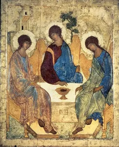 Impressions d'art à vendre: La sainte Trinité, 1420 (tempera sur panneau) (voir copie 40956).