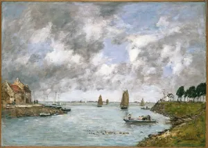 La bouche de la rivière Somme, Saint-Valery-sur-Somme, 1891 (huile sur toile).