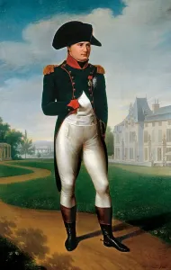 Portrait de Napoléon Bonaparte, vêtu en consul, à Malmaison. 1804 (Peinture).