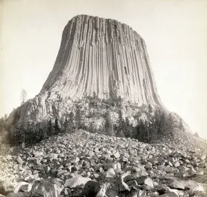 Early American Photography Impressions: The Devil's Tower