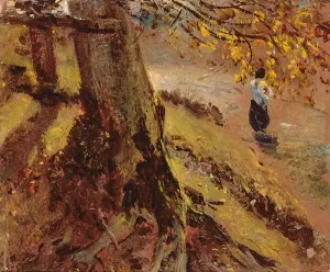 John Constable Art Impressions: Study of tree trunks
