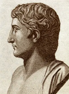 Roman Empire Illustrations Impressions: Bust of Germanicus