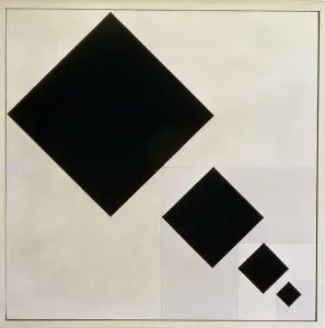 Abstract Geometric Shapes Impressions: Arithmetic composition