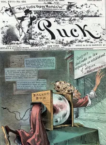 USA History Images Impressions: At it again!, 1885