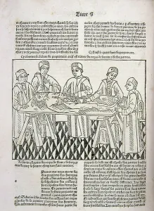Medical Illustration History Impressions: A dissection in progress