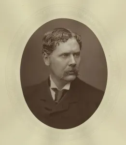English Painter Artist Impressions: Portrait of Marcus Stone