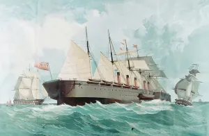 Isambard Kingdom Brunel Engineer Impressions: SS Great Eastern, Isambard Kingdom Brunel's great steam ship