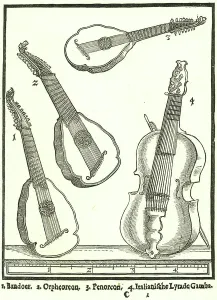 Stringed Musical Instruments Impressions: Stringed Instruments. 1: Bandoer