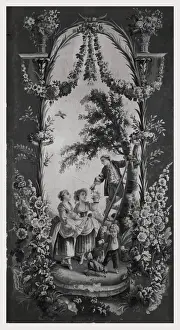 Impression encadrée : Le ramasseur de cerises.