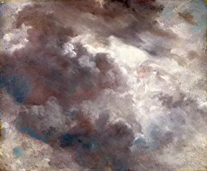 Light And Shadow Effect Impressions: Cloud Study Dark Cloud Study, John Constable, 1776-1837, British