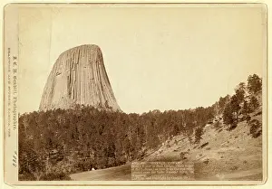Devils Tower Wyoming Impressions: Devils Tower. Devils Tower or Bear Lodge