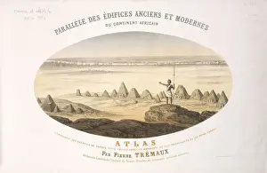 Desert Landscapes Africa Impressions: Frontispiece Paralleles des edifices anciens