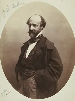 Felix Nadar Portraits Impressions: Gustave Mathieu
