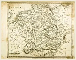 Germany Map Impressions: Map Germany