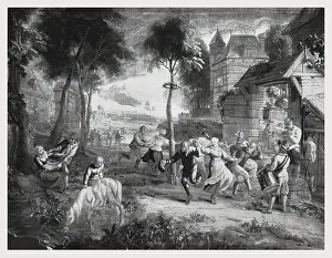 Traditional Folk Dance Impressions: Maypole dance