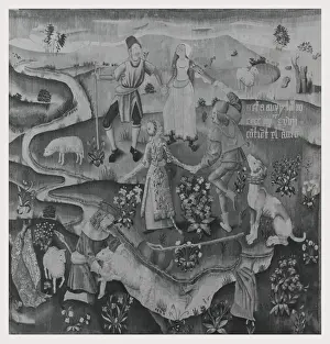 Traditional Folk Dance Impressions: Shepherds shepherdesses dancing