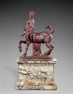 Centaur Statue Impressions: Statue of a Centaur with its Base