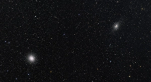 Deep Space Astrophotography Impressions: Centaurus A and Omega Centauri in the constellation of Centaurus