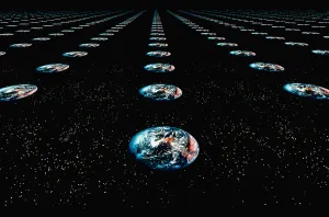 Earth From Space View Impressions: Earth Pattern