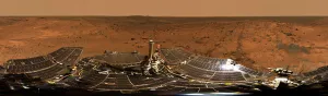 Planetary Science Photos Impressions: Panoramic view of Mars